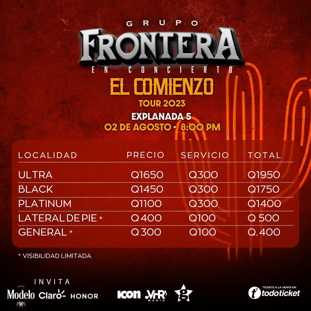 EL GRAN CONCIERTO DE GRUPO FRONTERA